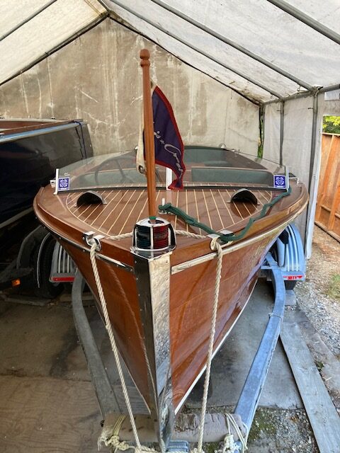 FOR SALE 1941 18’ Chris Craft Runabout Utility $15,000.00